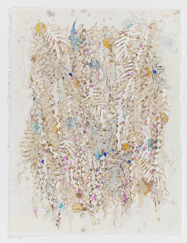 Joan Hall, ‘Wave Riders’, 2021, Drawing, Collage or other Work on Paper, Abaca, hemp, cotton, Dieu Donné