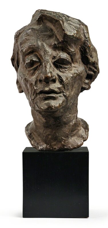 Isamu Noguchi, ‘Bust of Audrey McMahon’, 1935, Sculpture, Patinated bronze, Sotheby's: Contemporary Art Day Auction