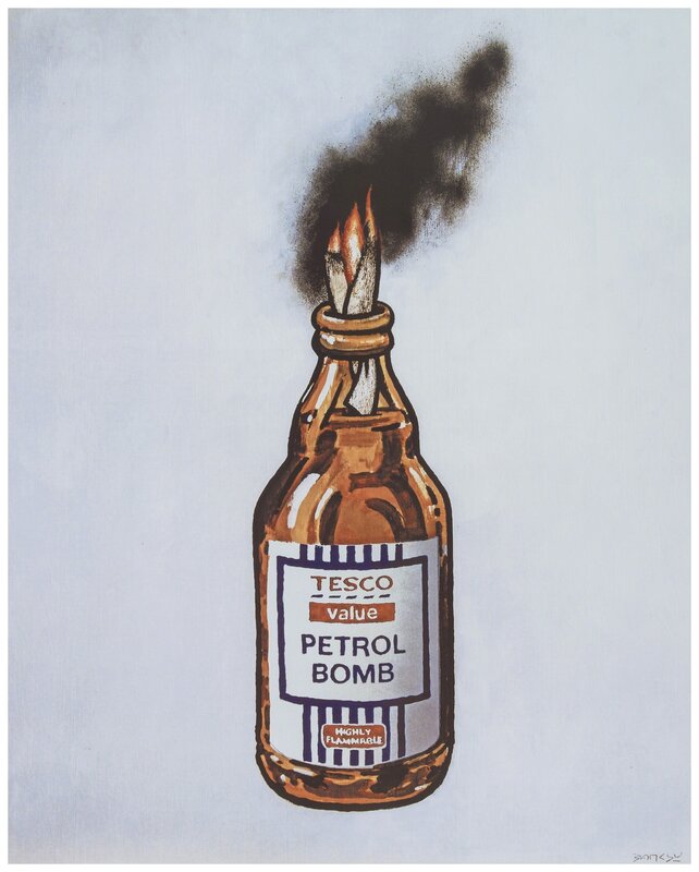 Banksy, ‘Tesco Value Petrol Bomb’, 2011, Print, Offset lithograph printed in colours, on thin wove paper, Forum Auctions