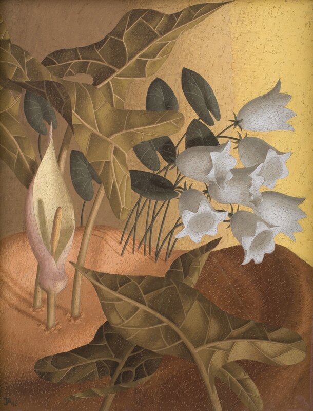 John Armstrong, ‘Flower Piece’, 1948, Painting, Tempera on board, Piano Nobile