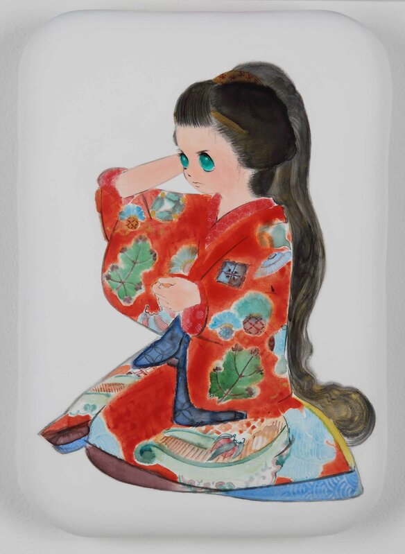 Ai Yamaguchi, ‘hitashi kami’, 2012, Painting, Acrylic on cotton, blanket and panel, Mizuma Art Gallery