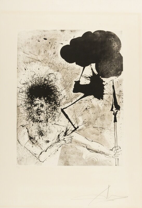 Salvador Dalí, ‘Zeus (Field 63-3K; M&L 125a)’, 1963, Print, Etching with aquatint, Forum Auctions