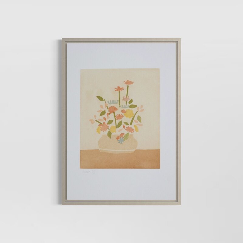 Alex Katz, ‘Wildflowers in a Vase (Small Cuts)’, 2008, Print, Aquatint, Weng Contemporary