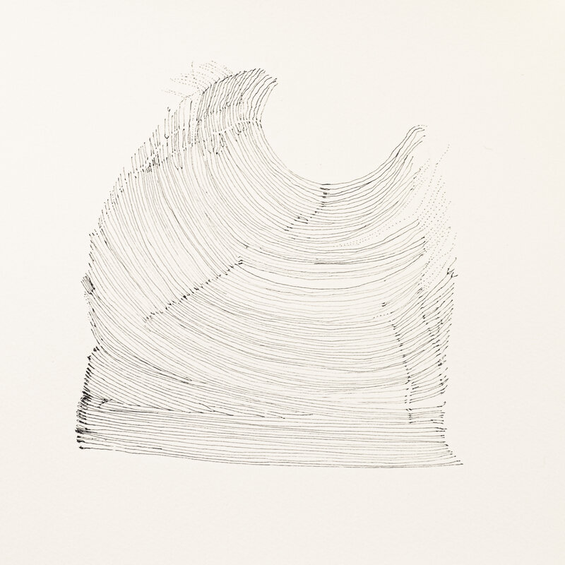 Elizabeth Youngblood, ‘Currents 5’, 2020, Drawing, Collage or other Work on Paper, Ink on paper, M Contemporary Art