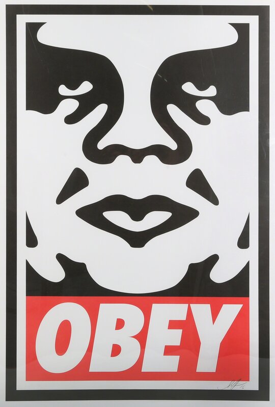 Shepard Fairey, ‘Obey’, 2016, Print, Offset lithograph in colours, Chiswick Auctions