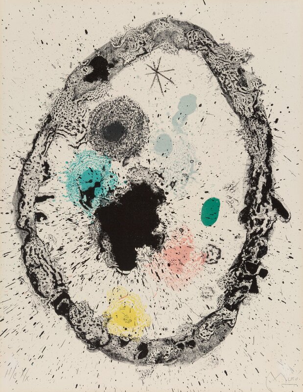Joan Miró, ‘Untitled, from Je travaille comme un jardinier’, 1963, Print, Lithograph in colors on Rives paper, Heritage Auctions