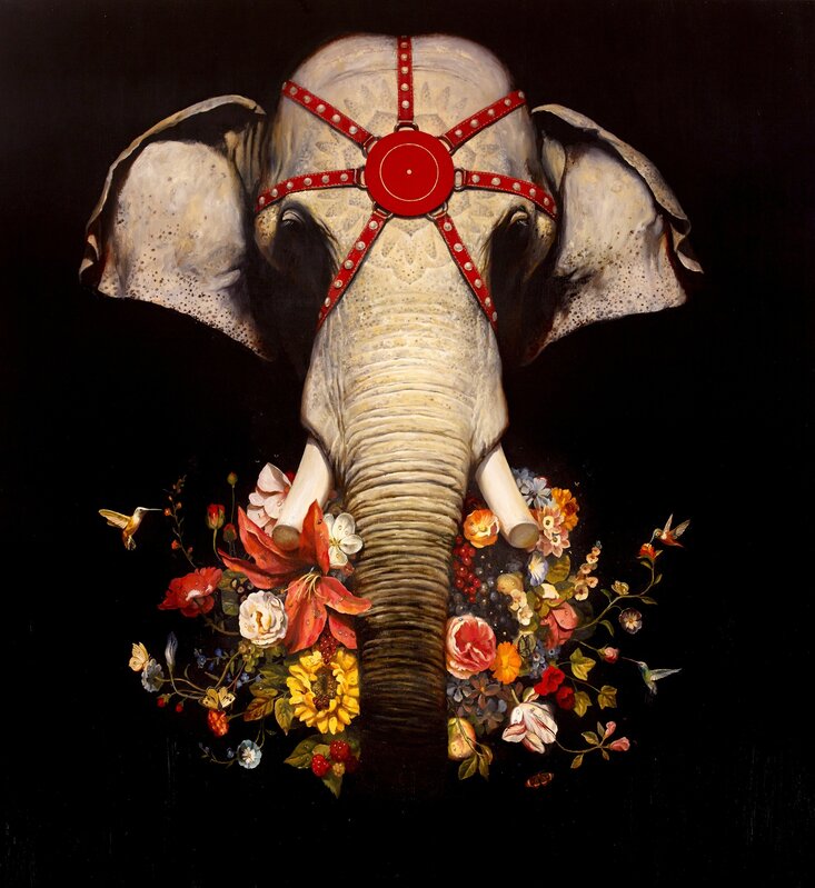 Martin Wittfooth, ‘Incantation’, 2014, Painting, Oil on canvas, Virginia Museum of Contemporary Art