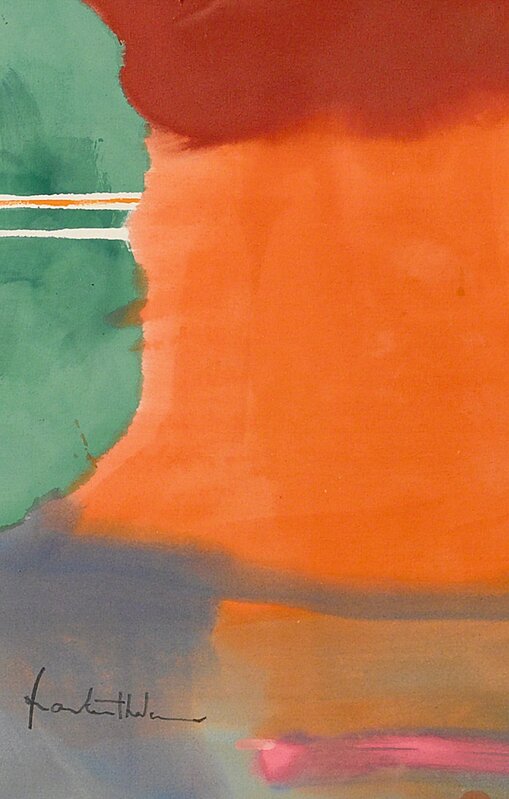 Helen Frankenthaler, ‘Under April Mood’, 1974, Painting, Acrylic on canvas, Sotheby's: Contemporary Art Day Auction