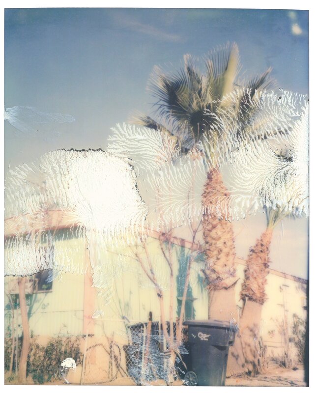 Stefanie Schneider, ‘Borrego Springs Jimi Hendrix’, 2016, Photography, Digital C-Print based on an expired Polaroid, Instantdreams