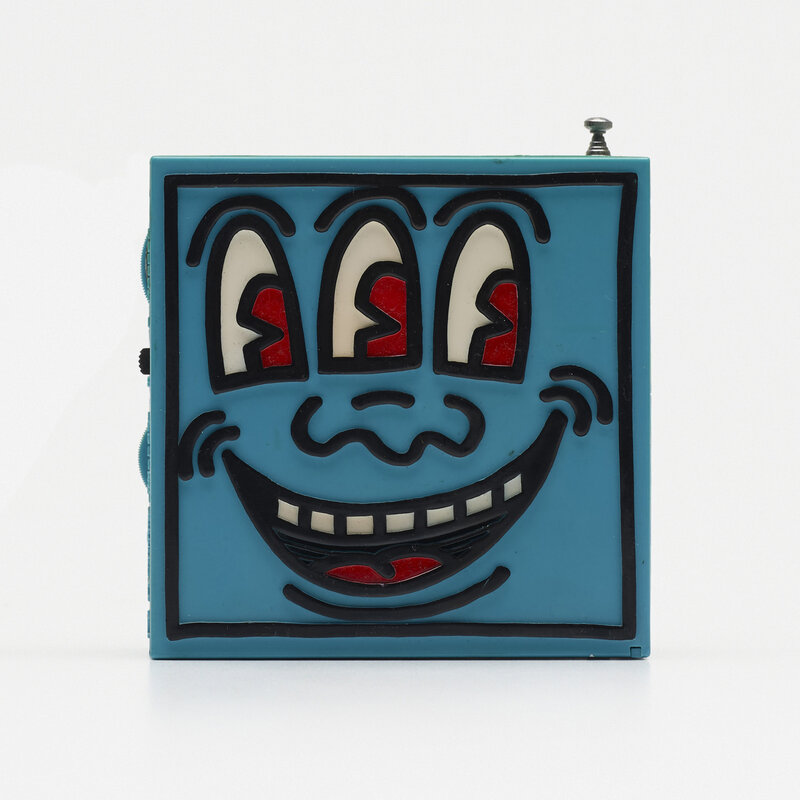 Keith Haring, ‘Pop Shop AM-FM radio’, 1985, Sculpture, Molded plastic, Rago/Wright/LAMA/Toomey & Co.