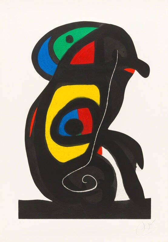 Joan Miró, ‘The Brahman’, 1978, Print, Aquatint, carborundum and scraper, Christopher-Clark Fine Art