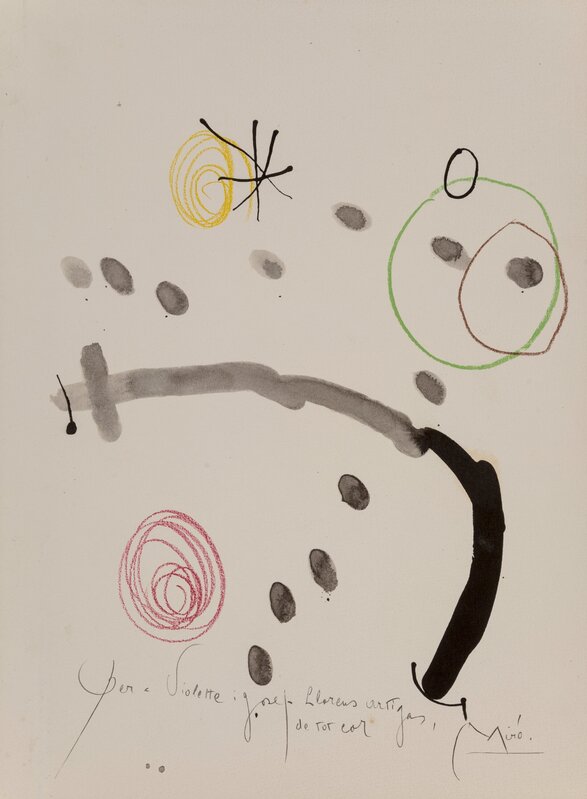 Joan Miró, ‘Queleues fleurs pour des amis’, 1964, Print, 32 lithographs in colors on BFK Rives paper, Heritage Auctions