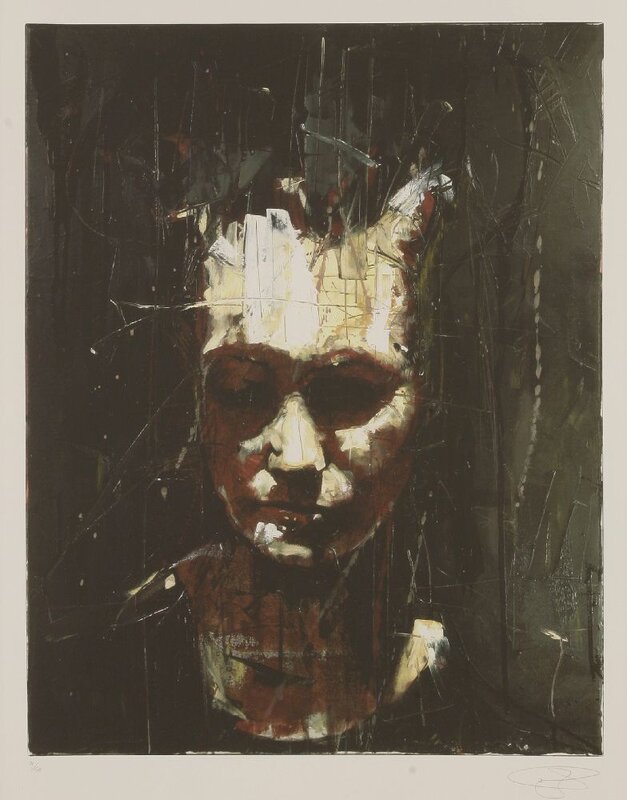 Guy Denning, ‘Untitled (A Man Looking Down)’, 2009, Print, Screenprint in colours, Sworders