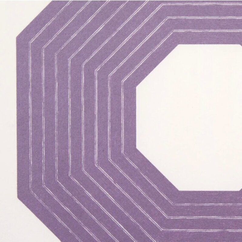 Frank Stella, ‘Purple Series’, 1972, Print, Lithograph, Caviar20