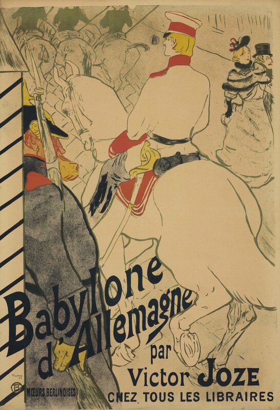 Henri de Toulouse-Lautrec, ‘Babylone d'Allemagne’, 1894, Print, Lithograph in colors on wove paper, Christie's