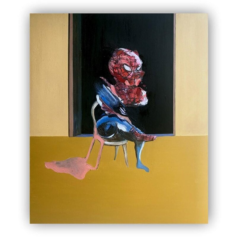Lee Ellis, ‘There's a Spider on my Bacon’, TBC, Painting, Oil on canvas, Art Republic