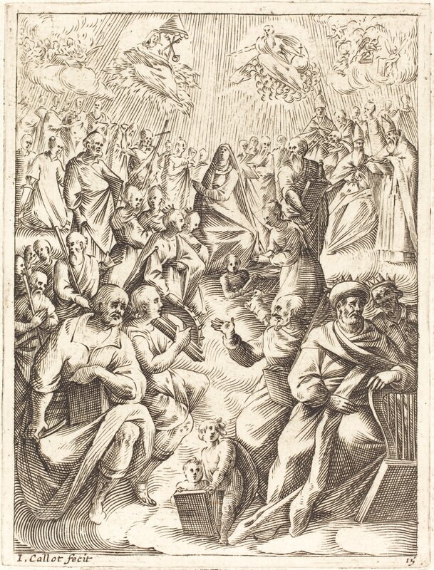 Jacques Callot, ‘Paradise’, 1608/1611, Print, Engraving, National Gallery of Art, Washington, D.C.