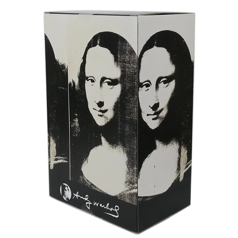 BE@RBRICK, ‘Andy Warhol Double Mona Lisa (B/W) 1000%’, 2019, Ephemera or Merchandise, Plastic, Lucky Cat Gallery