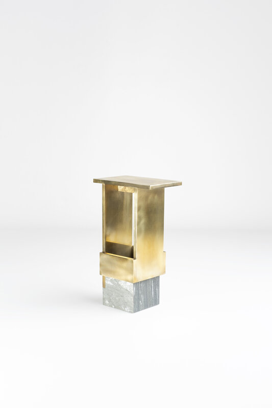 Noro Khachatryan, ‘IF I’, 2016, Sculpture, Solid brass, marble, Harlan Levey Projects