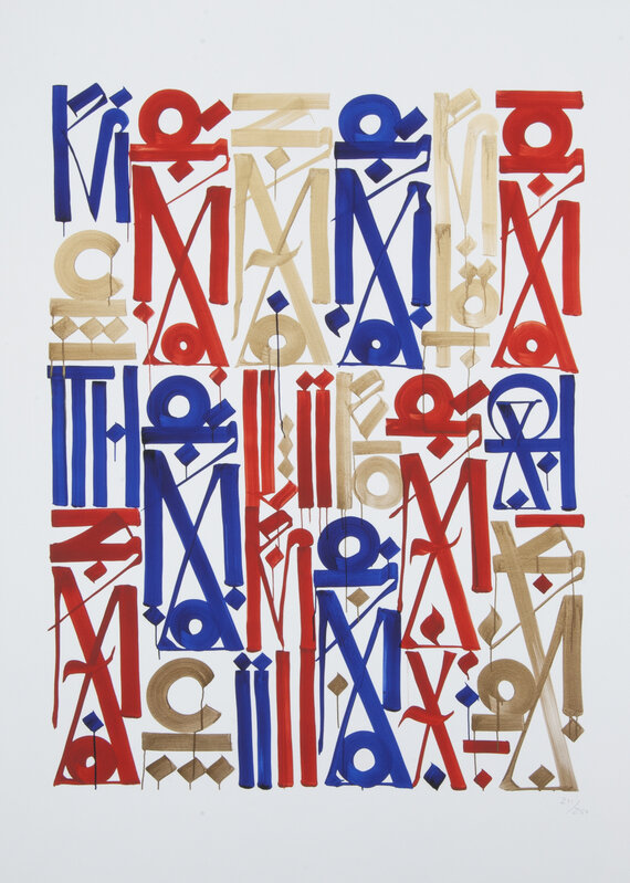 RETNA, ‘Braddock Tiles’, 2013, Print, Digital print on paper, Julien's Auctions