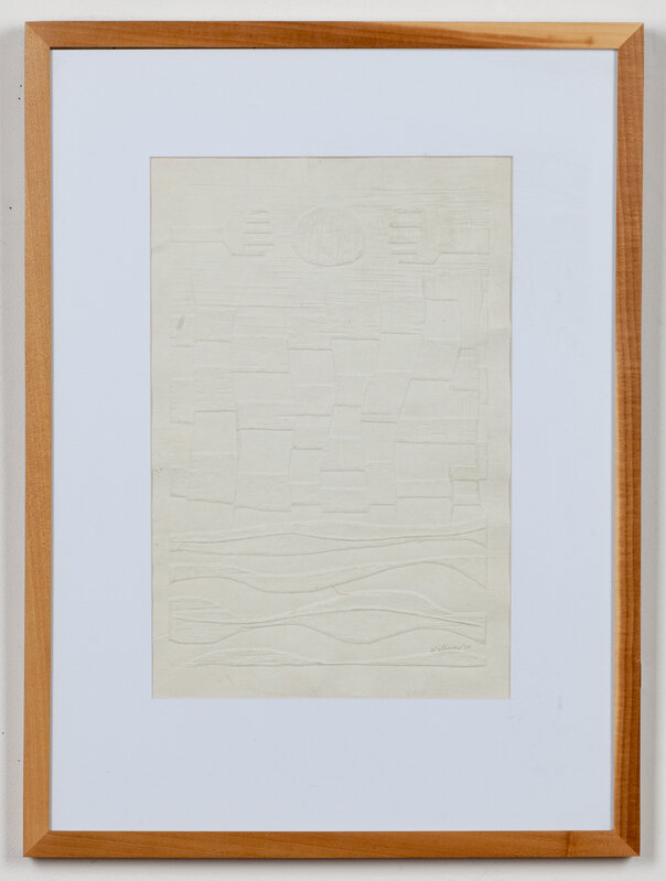 Gerald Williams, ‘Untitled’, 1989, Drawing, Collage or other Work on Paper, Hand-sculpted paper, Kavi Gupta
