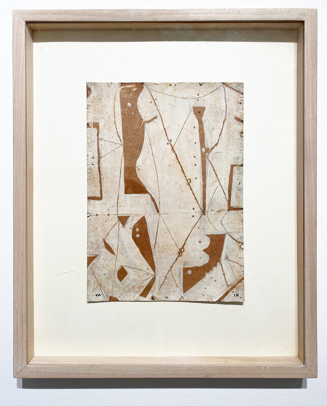 Caio Fonseca, ‘Tenth Street Drawing’, 1993, Drawing, Collage or other Work on Paper, Ink And Gouache On Paper, Leslie Feely