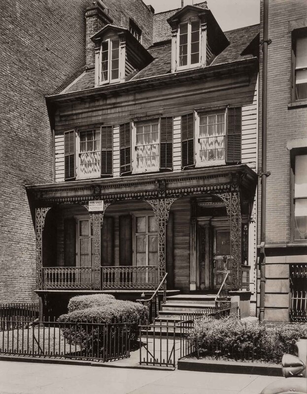 Berenice Abbott, ‘Joralemon Street, Brooklyn, No., 135’, May 14-1931, Photography, Toned gelatin silver print, Doyle