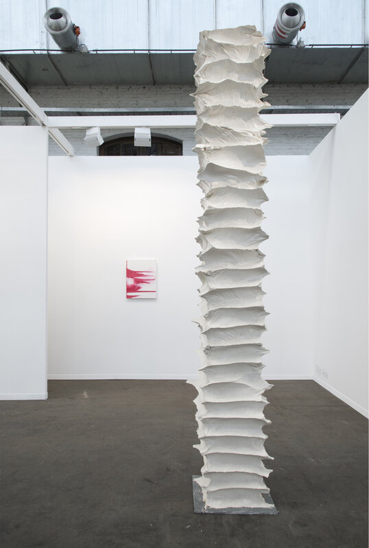 Stijn Ank, ‘08.2014 "Endless Column" ’, 2014, Sculpture, Bronze, white patina, Galerie Michael Janssen