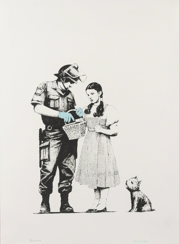 Banksy, ‘Stop and Search’, 2011, Print, Screenprint in colours, Forum Auctions