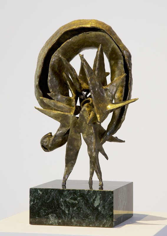 Seymour Lipton, ‘Diadem’, 1960, Sculpture, Nickel silver in Monel Metal, Graham Shay 1857