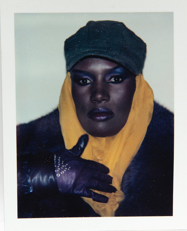 Andy Warhol, ‘Andy Warhol, Polaroid Photograph of Grace Jones, 1984’, 1984, Photography, Polaroid, Hedges Projects