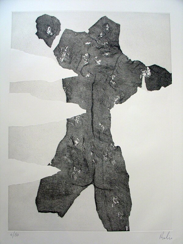 David Begbie, ‘Truncus Erodo Plate IV’, 1992, Drawing, Collage or other Work on Paper, Drypoint Etching, Gallery Different