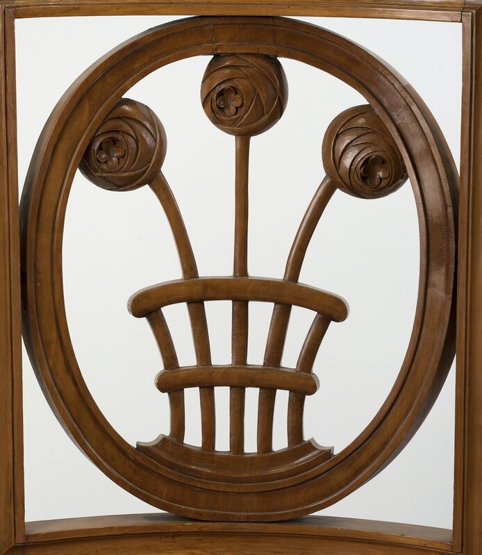André Groult, ‘Rare Pair of Side Chairs’, ca. 1913, Design/Decorative Art, Mahogany, Maison Gerard