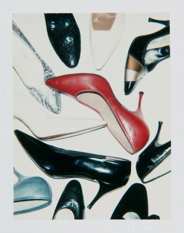 Andy Warhol, ‘Andy Warhol, Polaroid Photograph of Shoes’, ca. 1980, Photography, Polaroid, Hedges Projects