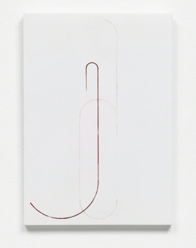 Florian Pumhösl, ‘Study of a Georgian letter’, 2013, Painting, Stamping with oil paint on ceramic plaster, Galerie Buchholz