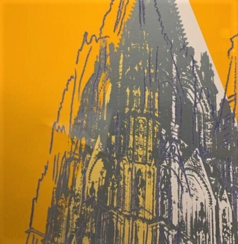 Andy Warhol, ‘Cologne Cathedral (F&S II.363) PP edition of 6’, 1985, Print, Screen print with diamond dust on Lenox Museum Board, Colley Ison Gallery
