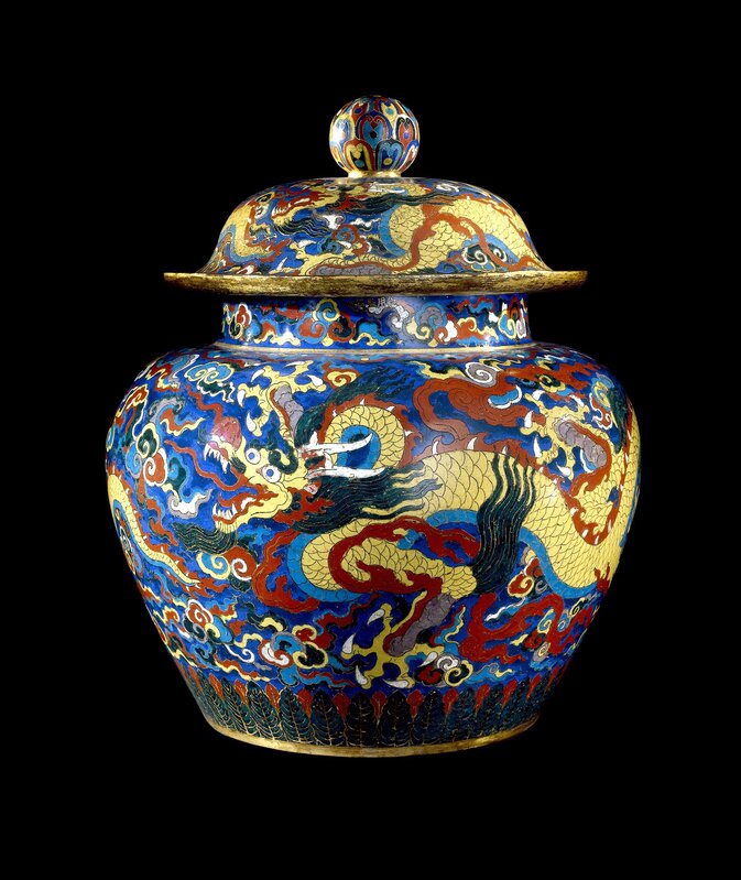 ‘Cloisonné jar’, 1426-1435, Design/Decorative Art, Cloisonné enamel, British Museum