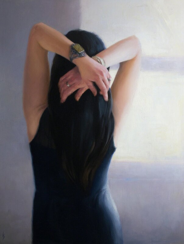 Kirsten Savage, ‘Her Mother's Jewelry’, Painting, Oil, Abend Gallery