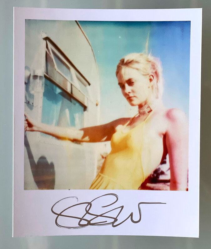 Stefanie Schneider, ‘Stefanie Schneider Polaroid sized Minis - Caitlin aka Jane Bond (Heavenly Falls) - signed, loose’, 2016, Photography, Digital C-Print, based on a Polaroid, Instantdreams