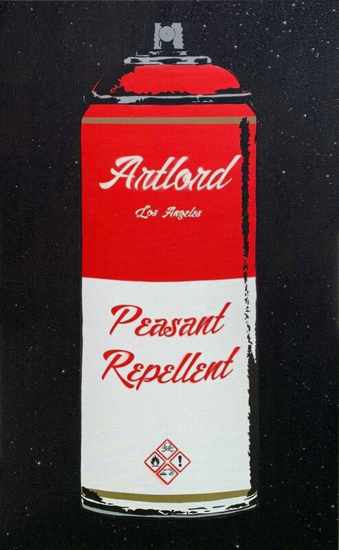 Artlord, ‘Peasant Repellent’, 2021, Painting, Acrylic, Aerosol, Diamond Dust on Canvas, Ethos Contemporary Art