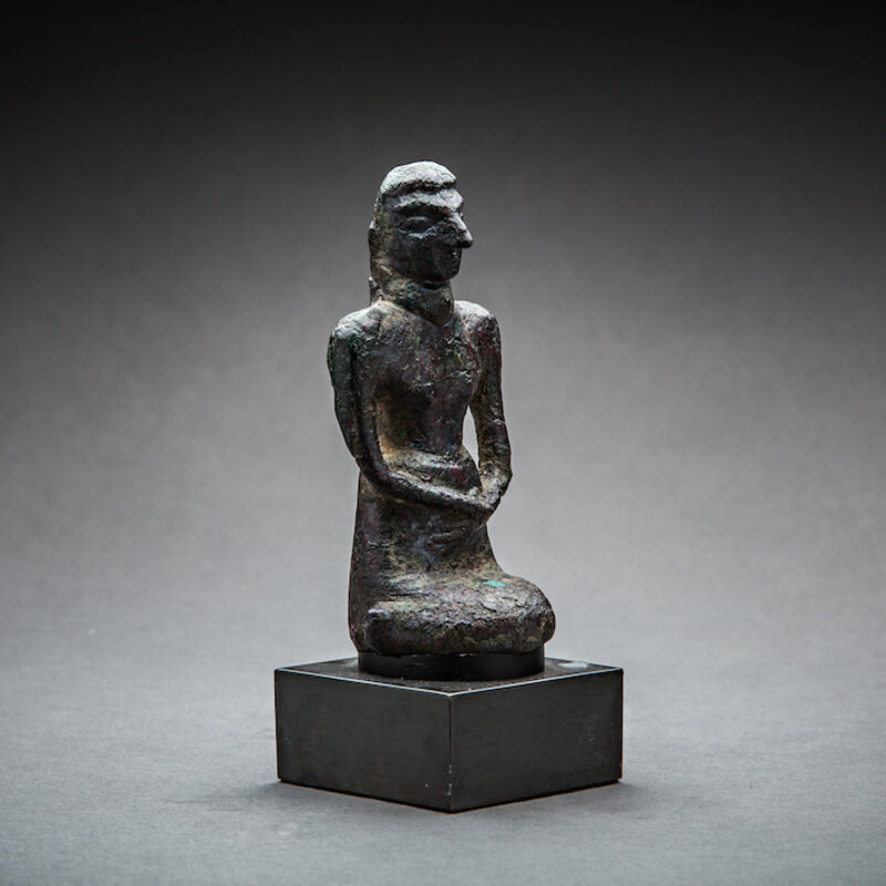 Unknown Bactrian, ‘Bactria-Margiana Bronze Figure’, 2200 BC to 1600 BC, Sculpture, Bronze, Barakat Gallery