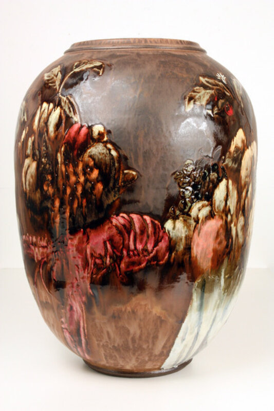 Dirk Staschke, ‘Vanitas Vase # 7’, 2017, Sculpture, Ceramic, Mark Moore Fine Art
