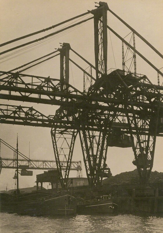 Germaine Krull, ‘Pont roulant, Rotterdam (Bridge Crane, Rotterdam)’, 1926, Photography, Gelatin silver print, Jeu de Paume