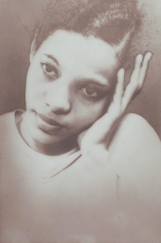 Lionel Wendt, ‘Untitled (Portrait of a young woman)’, ca. 1935, Photography, Gelatin silver print, solarization, copper-toned, Jhaveri Contemporary
