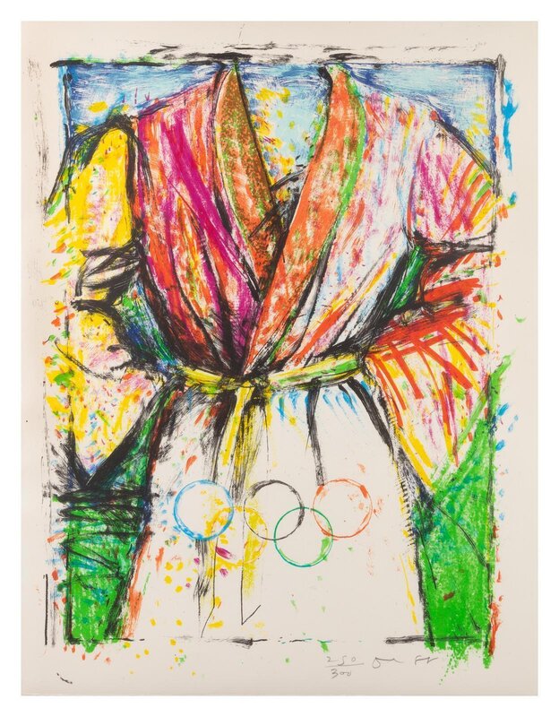 Jim Dine, ‘Olympic Robe’, 1988, Print, Lithograph, Freeman's | Hindman