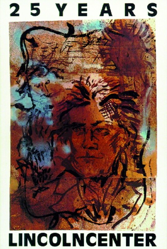 Julian Schnabel, ‘25 Years - Lincoln Center’, 1984, Posters, Silkscreen, ArtWise
