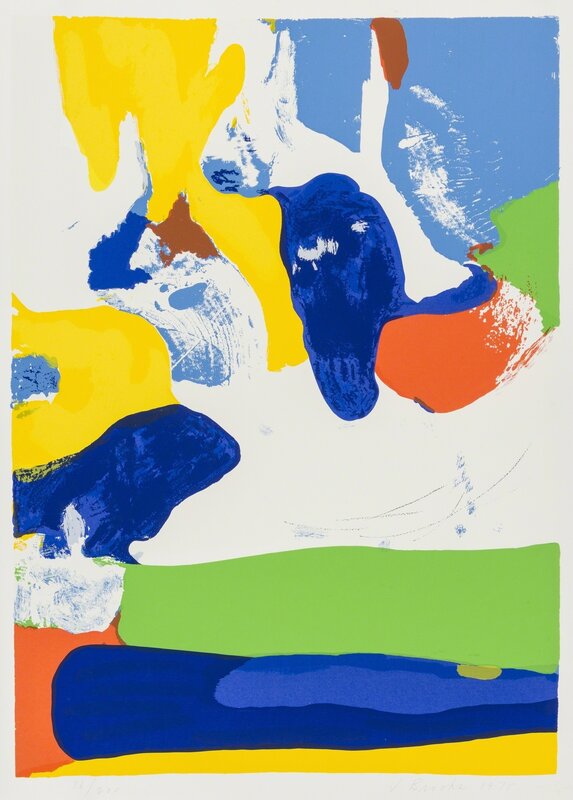 James Brooks, ‘Concord (from America: The Third Century Portfolio)’, 1975, Print, Screenprint in colours, on wove paper, Forum Auctions