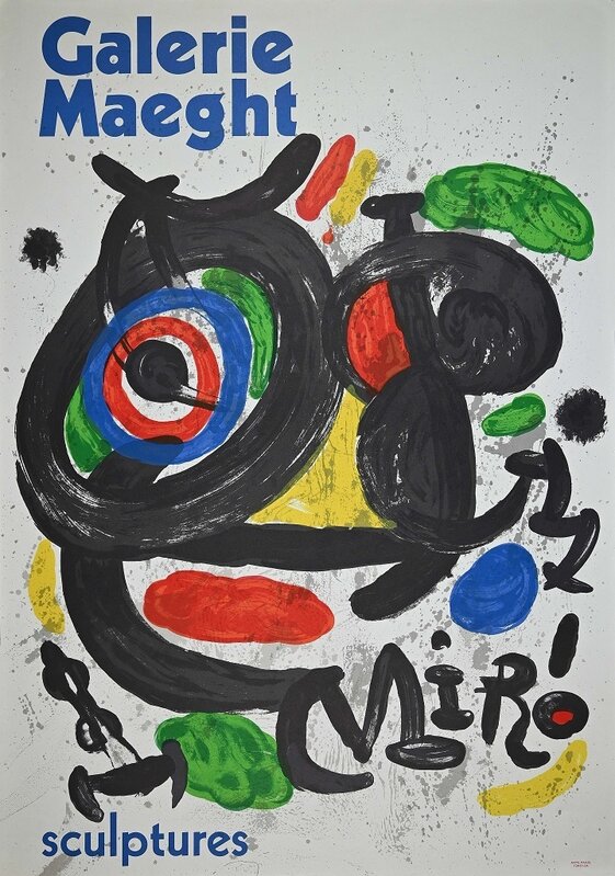 Joan Miró, ‘Mirò - sculptures’, 1970's, Print, Lithograph on paper., Wallector