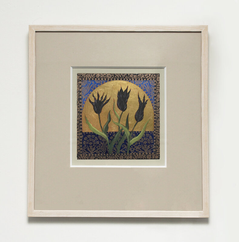 jean Bardon, ‘Ottoman Tulips’, ca. 2019, Print, Etching on BFK Rives paper, Graphic Studio Dublin
