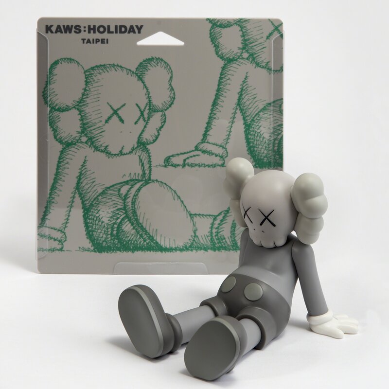 KAWS, ‘Holiday (Grey)’, 2019, Other, Vinyl collectable, Tate Ward Auctions